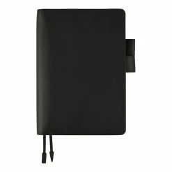 Hobonichi Techo A5 Cousin Cover | Leather: TS Basic - Black