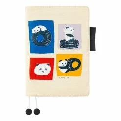 Hobonichi Techo A5 Cousin Cover | Jin Kitamura: Love It Panda
