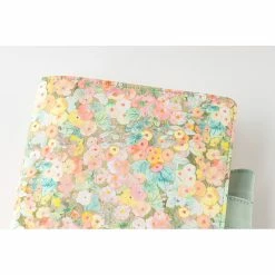 Hobonichi Techo A5 Cousin Cover | Liberty Fabrics: Hollyhocks Orange -tool Sales extra 01 b83fddf5 9059 44a4 9896 c38962f818b9