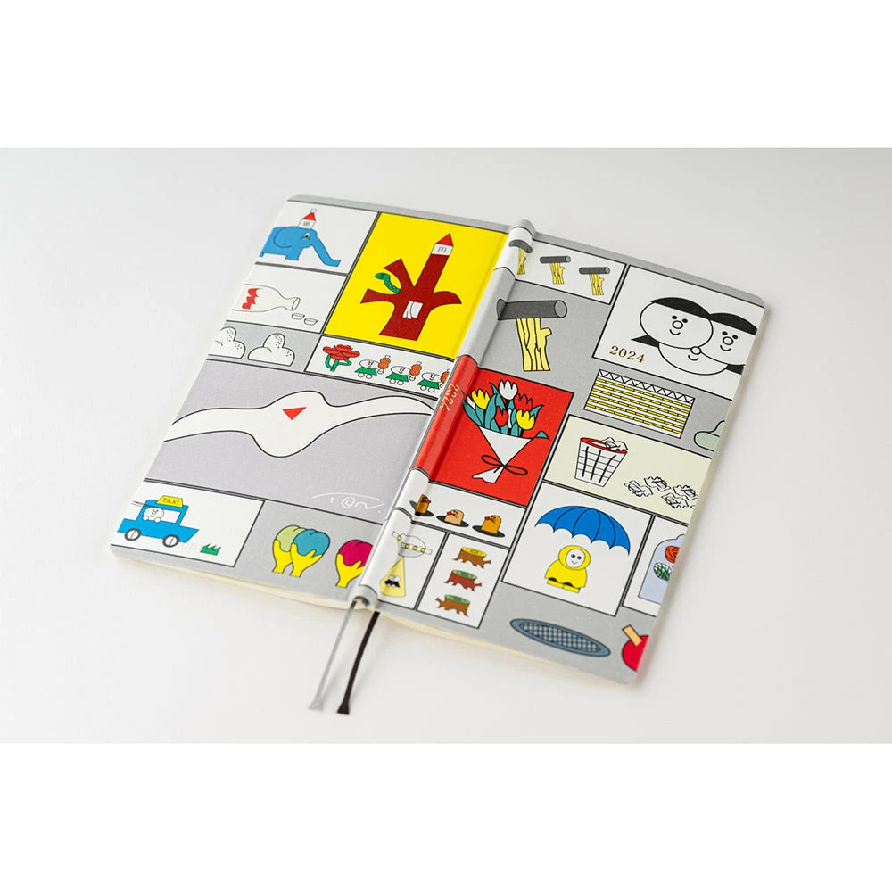 Hobonichi Techo 2024 Weeks Planner | Tomomi ©︎ Nishikawa: Hanabi Set | English 4 Hobonichi Techo 2024 Weeks Planner | Tomomi ©︎ Nishikawa: Hanabi Set | English - Image 4