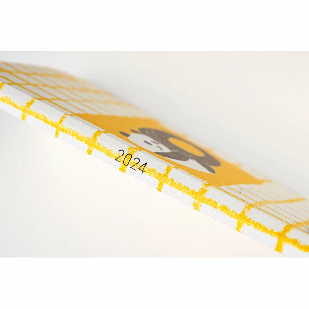 Hobonichi Techo 2024 Weeks Planner | Jin Kitamura: Love It Panda Yellow Plaid | English 8 Hobonichi Techo 2024 Weeks Planner | Jin Kitamura: Love It Panda Yellow Plaid | English - Image 8