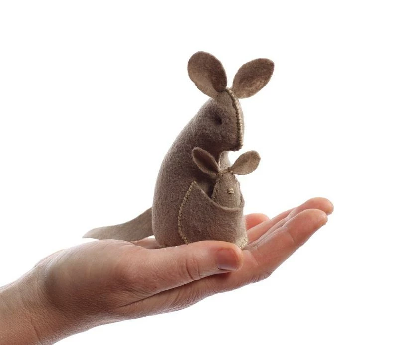 Kangaroo | Hand-Stitching Project Kit 2 Kangaroo | Hand-Stitching Project Kit - Image 2