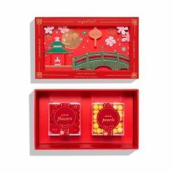 Lunar New Year 2 Piece Candy Bento Box -tool Sales lunar new year 2pc bento 04 stacked high res 3