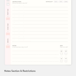 Savor Recipe Journal -tool Sales savor recipe buy gallery 05