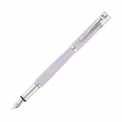 Tango Imagination Sterling Silver Fountain Pen | 18k Gold Nib | Brilliant Lilac -tool Sales waldmann tango imagination fountain pen in lavender 170
