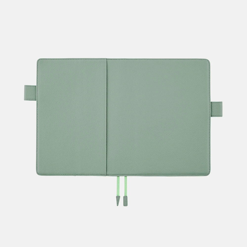 Hobonichi Techo A5 Cousin Cover | Leather: Water Green 3 Hobonichi Techo A5 Cousin Cover | Leather: Water Green - Image 3