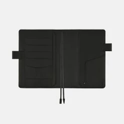 Hobonichi Techo A5 Cousin Cover | Leather: TS Basic - Black -tool Sales zoom 03 3aaf0e1b fbd4 4832 b968 7b14e4513b24