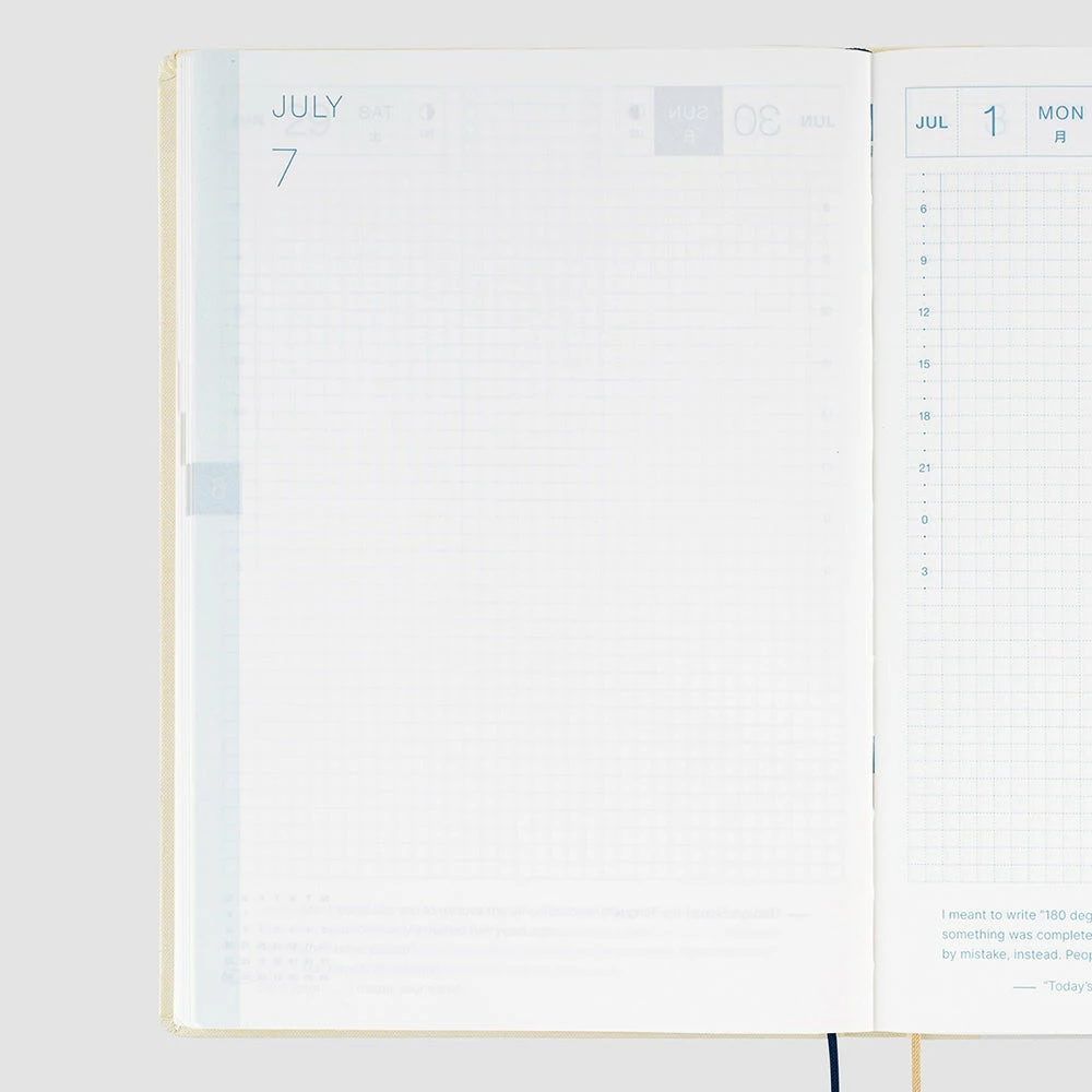 Hobonichi Techo 2024 A5 HON Planner | Tomitaro Makino: Yamazakura | English 9 Hobonichi Techo 2024 A5 HON Planner | Tomitaro Makino: Yamazakura | English - Image 9